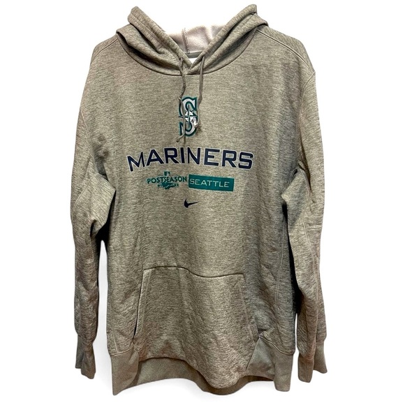 2022 Post Season Nike Seattle Mariners hooded sweatshirt. Size XL - Picture 1 of 13